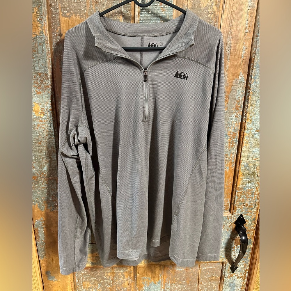 Men's REI lightweight 1/4 1/2 Zip Pullover XL
